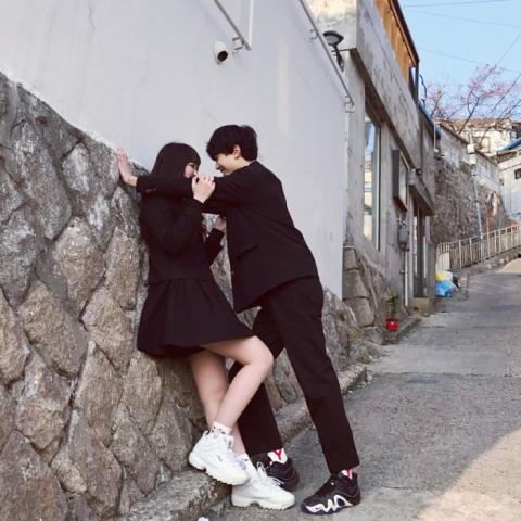 男女合影图片,男女合影定格的美好时光